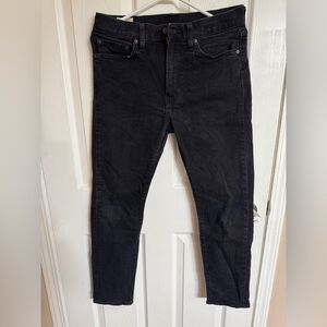 Levi's 510 Men's Water Less Skinny Black Jeans Size 32x30